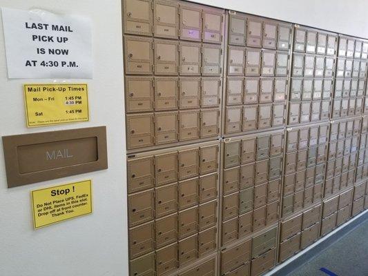 Mail boxes