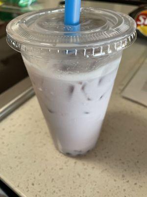 Taro boba tea