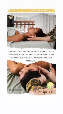 Not pregnant? We also provide Therapeutic massage for men & women!