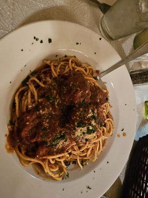 Spaghetti ans meatballs