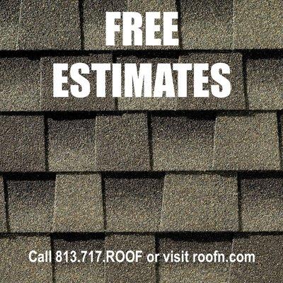 We offer free estimates!