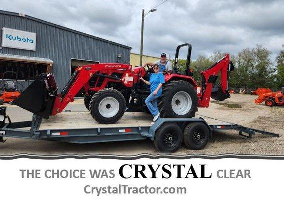 Congratulations to Gary Beard on the purchase of his Mahindra 5145 TLB!