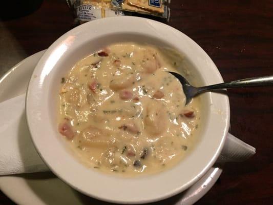 Potato ham soup