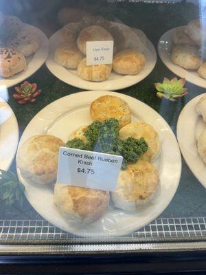 Knish window... large variety