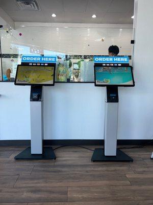 Kiosks for ordering