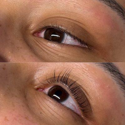 Lash lift & tint