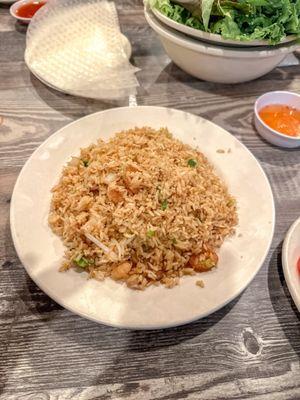 Shrimp fried rice