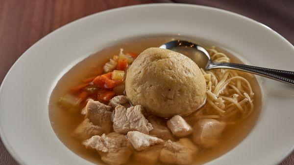 Matzo Ball Soup. Myron's Delicatessen® doles out an extra helping of New York culture complete with humor, artwork, and music...