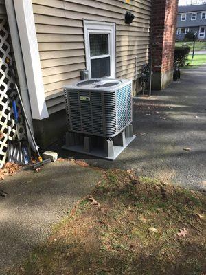 Ecoer heat pump condenser.