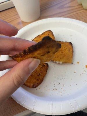 Beyond toasted ravioli that is apparently not burnt...