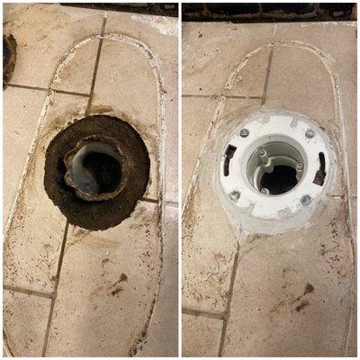 Toilet Flange Repair