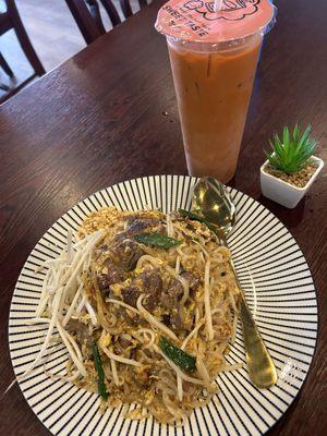 Beef Pad Thai Noodle