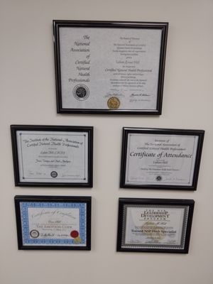 Certifications for practice