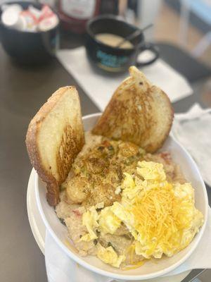 Shrimp & Grits Bowl