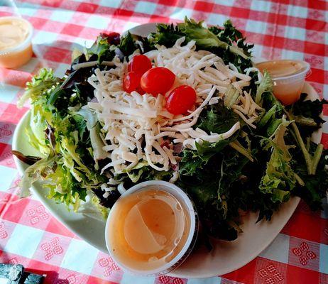 This salad was good enough to make a rabbit happy!