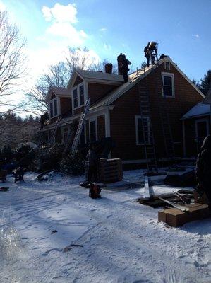 Roof Snow Removal