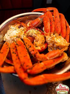 Crab legs!