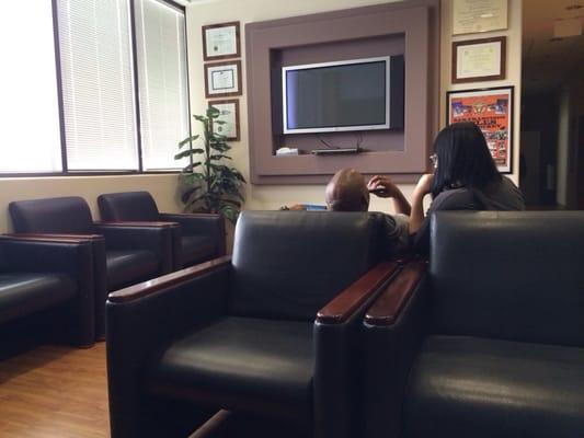 Waiting area in Hercules office