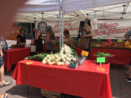 Farmers Market at Union Station in Denver, Colorado