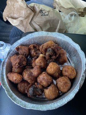 Fried mushrooms