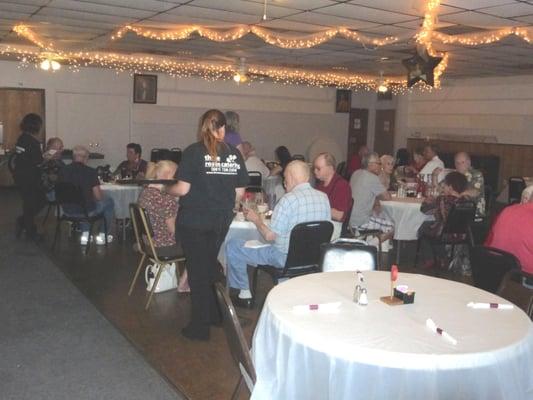 June 6. 2014...another great dinner at the Lancaster Moose Lodge!