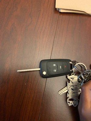 Key remote from Riverside Chevrolet.