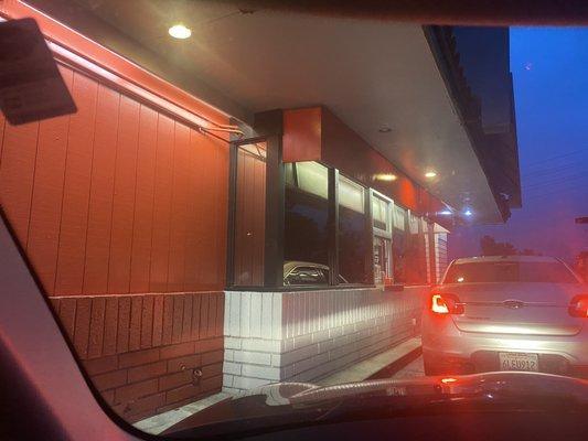 Drive-through is fast