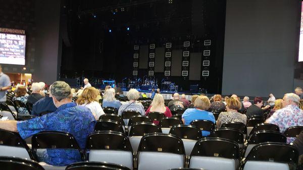 Folding chairs for the good seats