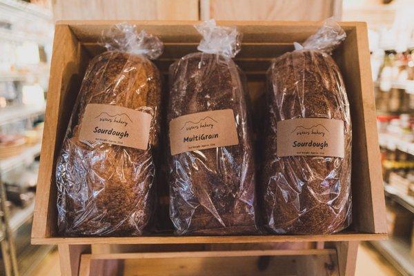 Locally made bread