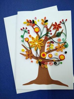 Paper Quilling Card ($15-$20)
 Hand Made by Myself