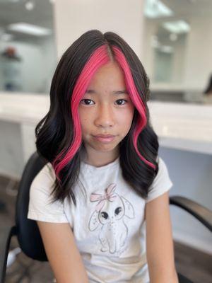 Creative Coloring + Aline Haircut