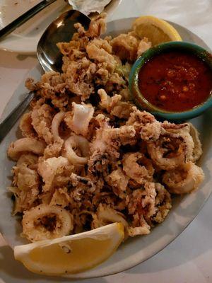 Fried calamari