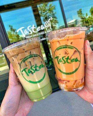 Nothing like Matcha Coffee or Thai Milk Tea to jumpstart your day!