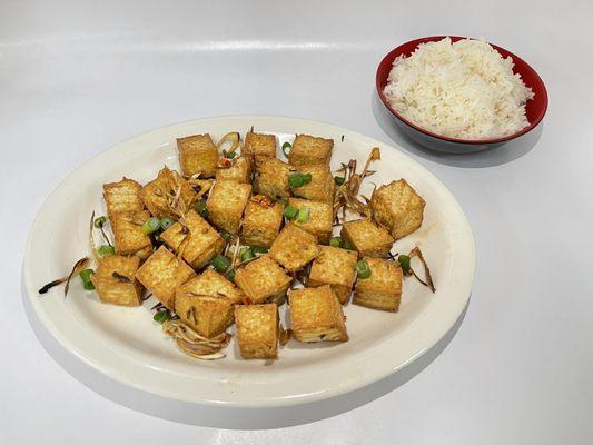 Stir Fried Chili Tofu