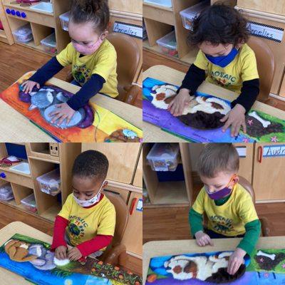 Sensory reading books are a perfect way to encourage children to read.