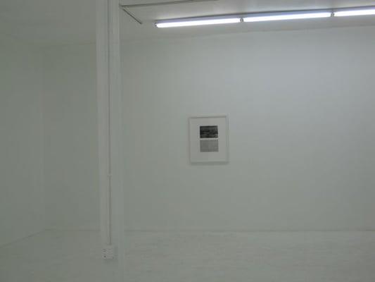 very very white and lonely wall