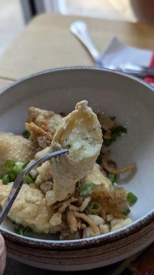 Fried Varennyky with potato