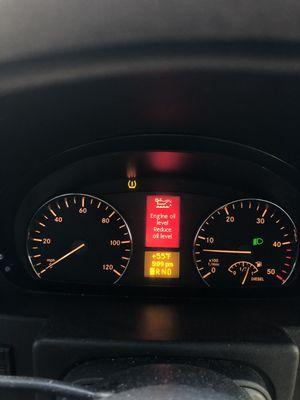 Oil Level wrong