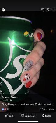 Rudolf nails!!