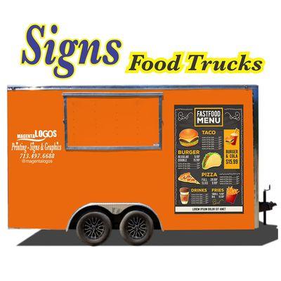 Troca food Decals & Full printing