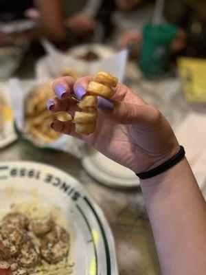 A perfect curly fry