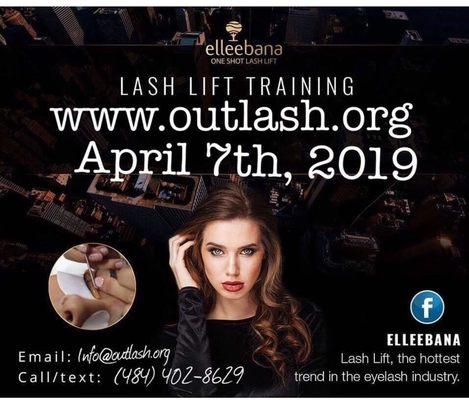 Lash Lift Certification at OutLash