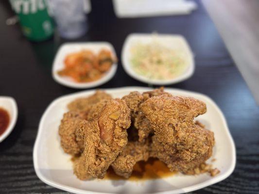 Half 19. Soy Garlic Fried Chicken - Half