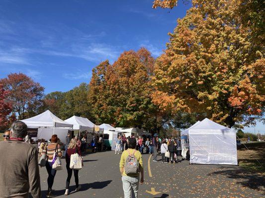 Some outdoor vendors