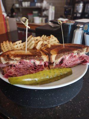 Double trouble - corn beef and pastrami