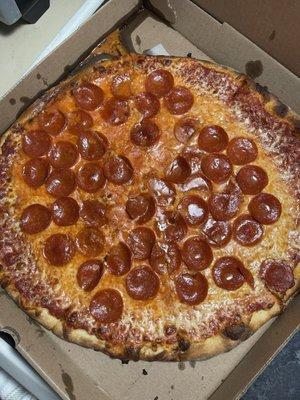 Pepperoni pizza