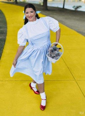 Follow the yellow brick road