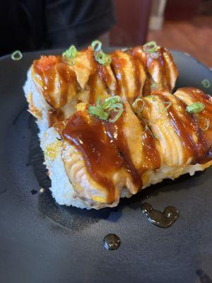 Baked Salmon Roll