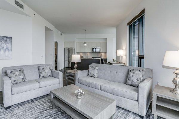 Furnished housing for rent at the Vita Tysons Corner by Corporate Apartment Specialists.