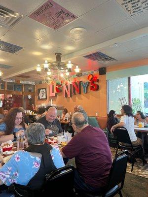 Eclectic dining room.